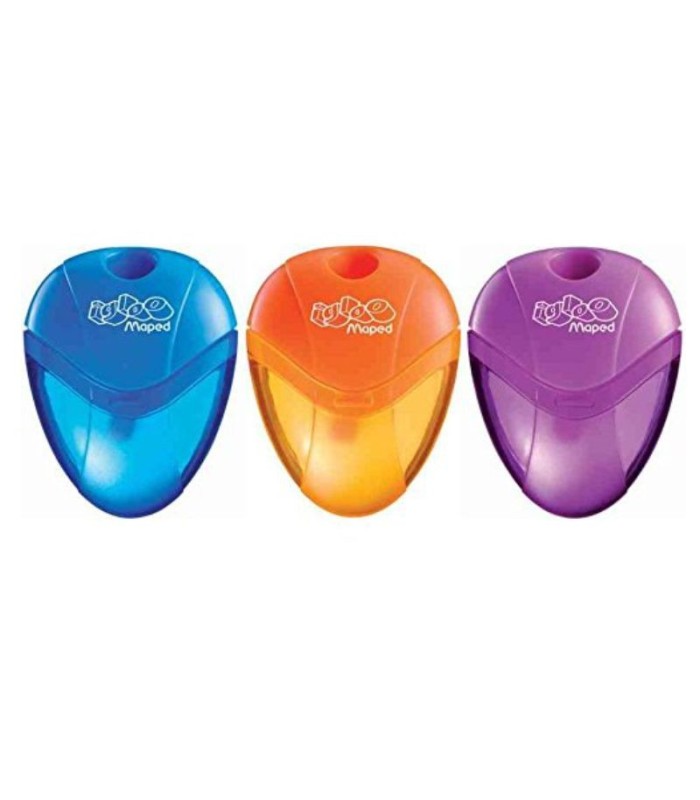 SACAPUNTAS MAPED I-GLOO 1 AGUJERO COLORES SURTIDOS