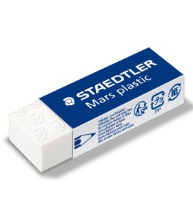 GOMA DE BORRAR STAEDTLER MARS PLASTIC
