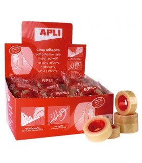 ROLLO CINTA ADHESIVA APLI 19x33mm
