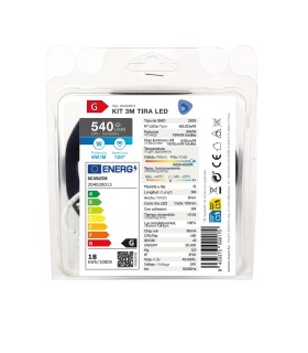 PACK TIRA LED 3 METROS 6W-M LUZ BLANCA 6000-6500K SMD2835 540 Lm-M IP20 GSC EVOLUTION