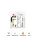 PACK TIRA LED 5 METROS 6W-M LUZ CALIDA 2800-3200K SMD2835 540 Lm-M IP20 GSC EVOLUTION