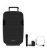 ALTAVOZ TROLLEY AUDIBAX DENVER 15" ACTIVO + 1 MICROFONO MANO + 1 DIADEMA - 120W RMS
