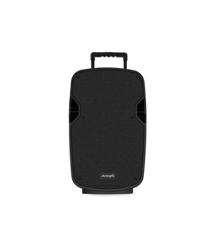 ALTAVOZ TROLLEY AUDIBAX DENVER 15" ACTIVO + 1 MICROFONO MANO + 1 DIADEMA - 120W RMS