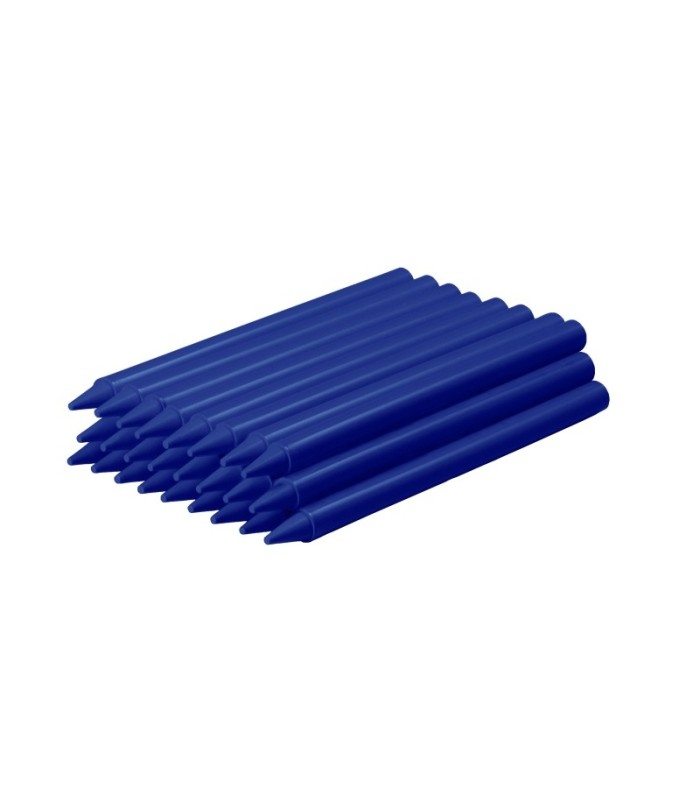 CERAS PLASTICOLOR JOVI UNICOLOR AZUL OSCURO 25 UNIDADES