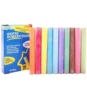 TIZAS COLORES SURTIDOS ANTIPOLVO GIOTTO ROBERCOLOR CAJA 10 UNIDADES
- TESTADAS