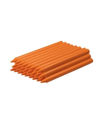 CERAS PLASTICOLOR JOVI UNICOLOR NARANJA 25 UNIDADES