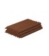 CERAS PLASTICOLOR JOVI UNICOLOR MARRON OSCURO 25 UNIDADES