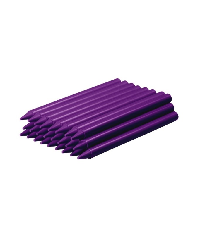 CERAS PLASTICOLOR JOVI UNICOLOR VIOLETA 25 UNIDADES