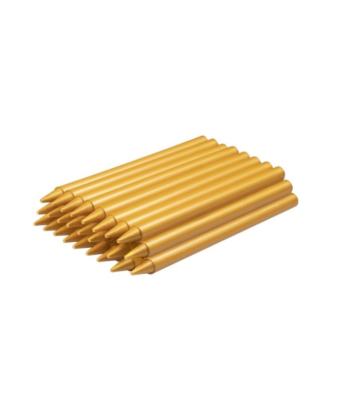CERAS PLASTICOLOR JOVI UNICOLOR ORO 25 UNIDADES