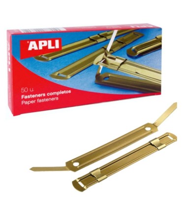 FASTENER COMPLETOS APLI CAJA 50 UNIDADES