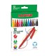 ROTULADORES ALPINO STANDARD CAJA 12 COLORES - PUNTA 3mm - SUPERLAVABLES Y BRILLANTES