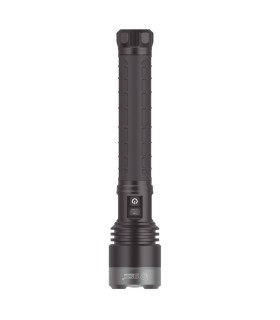 LINTERNA DE MANO 150W GSC NEGRA - 15 000 LUMENES - BATERIA RECARGABLE USB O 9xAA - IPX4