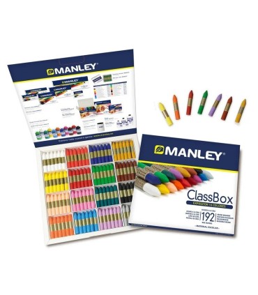 CERAS BLANDAS MANLEY CLASSBOX 192 UNIDADES