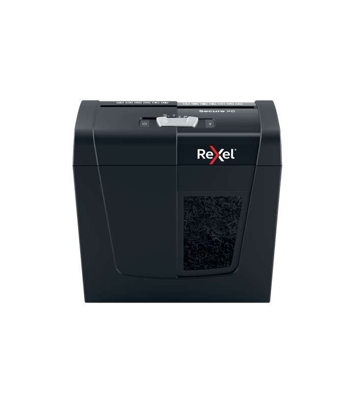 DESTRUCTORA REXEL SECURE X6 - CORTE PARTICULAS P-4 - DESTRUYE HASTA 6 HOJAS - CAPACIDAD 10