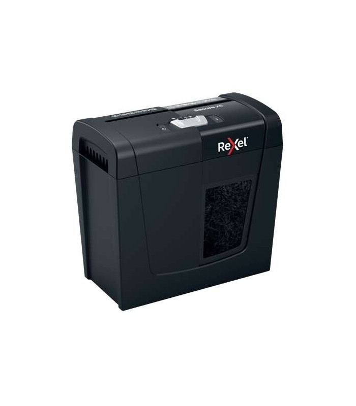 DESTRUCTORA REXEL SECURE X6 - CORTE PARTICULAS P-4 - DESTRUYE HASTA 6 HOJAS - CAPACIDAD 10
