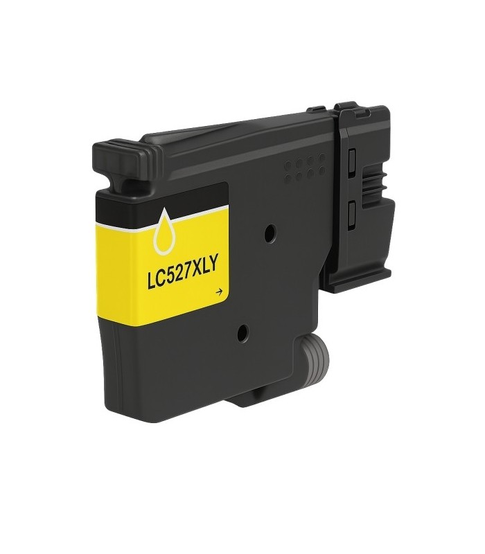 CARTUCHO BROTHER COMPATIBLE LC527XL AMARILLO LC527XLY - LC527Y 2 000 COPIAS
