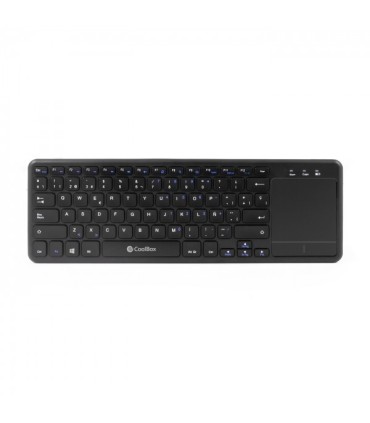 TECLADO INALAMBRICO TOUCHPAD COOLBOX TEW01-BK - INDICADO PARA PC, SMART TV...…..
