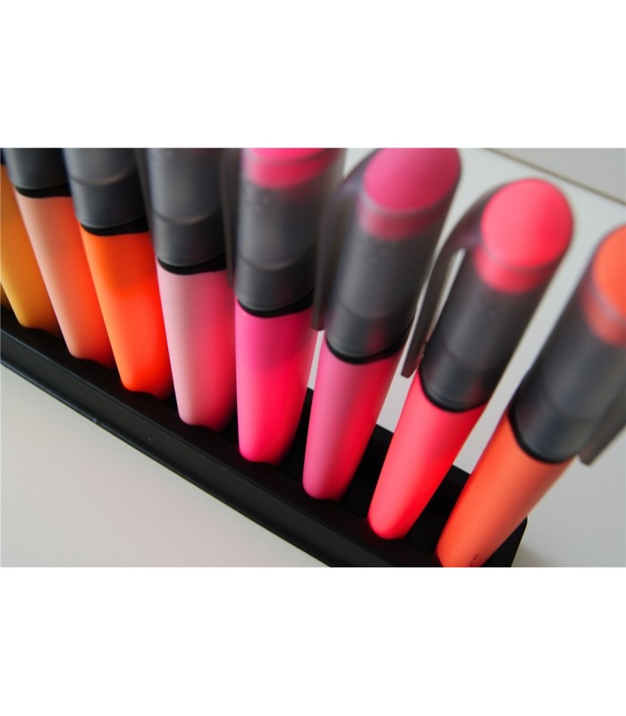 ROTULADOR FLUORESCENTE LONG LIFE 12 COLORES BISMARK