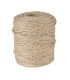BOBINA CUERDA SISAL 2 CABOS 400gr  100 METROS - ALTA RESISTENCIA - COLOR MARRON