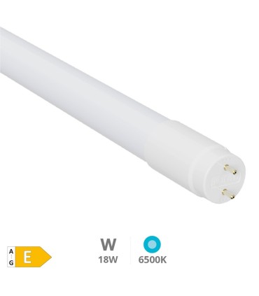 TUBO LED CRISTAL LIBERTINA GSC T8 18W 1200mm LUZ BLANCA 6500K 2000 LUMENES