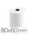 ROLLO DE PAPEL TERMICO FABRISA 80x60x12 SIN BPA