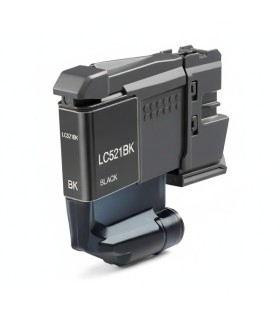 CARTUCHO BROTHER COMPATIBLE LC521 NEGRO LC521BK 500 COPIAS