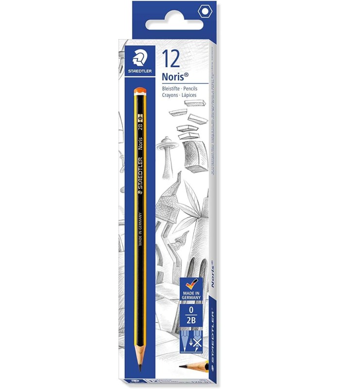 LAPIZ NORIS 120 STAEDTLER Nº0 2B