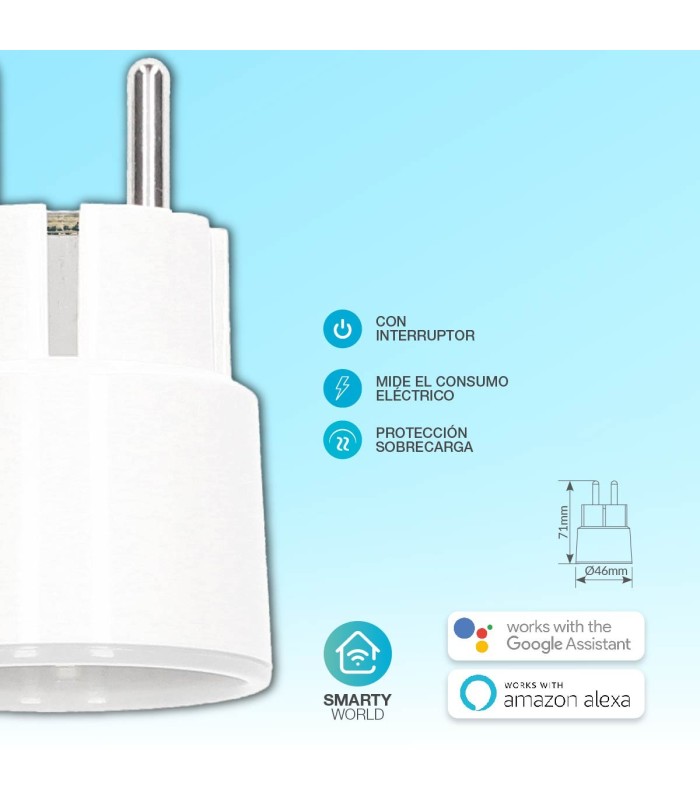 LADRON BASE INTELIGENTE GSC VIA WIFI - POTENCIA MAX  3680W - IP20