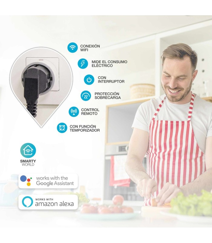 LADRON BASE INTELIGENTE GSC VIA WIFI - POTENCIA MAX  3680W - IP20