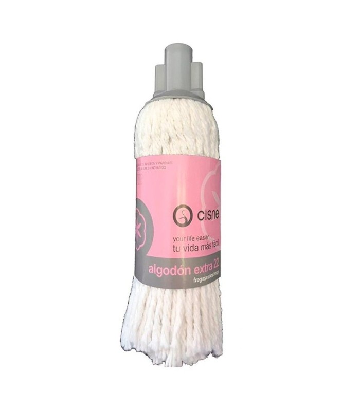 FREGONA CISNE ALGODON EXTRA BLANCA 250gr 