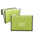 CARPETA FUELLE 13 DEPARTAMENTOS INGRAF CON GOMAS VERDE