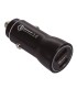 CARGADOR DE COCHE GSC 36W NEGRO - USB C + USB A QC 3 0