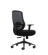 SILLA DE OFICINA OQONOS CHERG 001 NEGRA - RESPALDO DE MALLA TRANSPIRABLE - ASIENTO ERGONOM