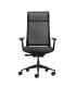 SILLA DE OFICINA OQONOS ERGONOMICA CHERG 028 NEGRA - REPSPALDO Y ASIENTO DE MALLA ELASTICA