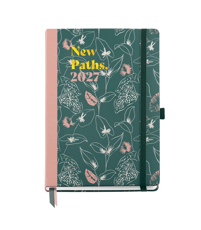 AGENDA PLUS DIA PAGINA GREEN LINE 2027 MIQUELRIUS
