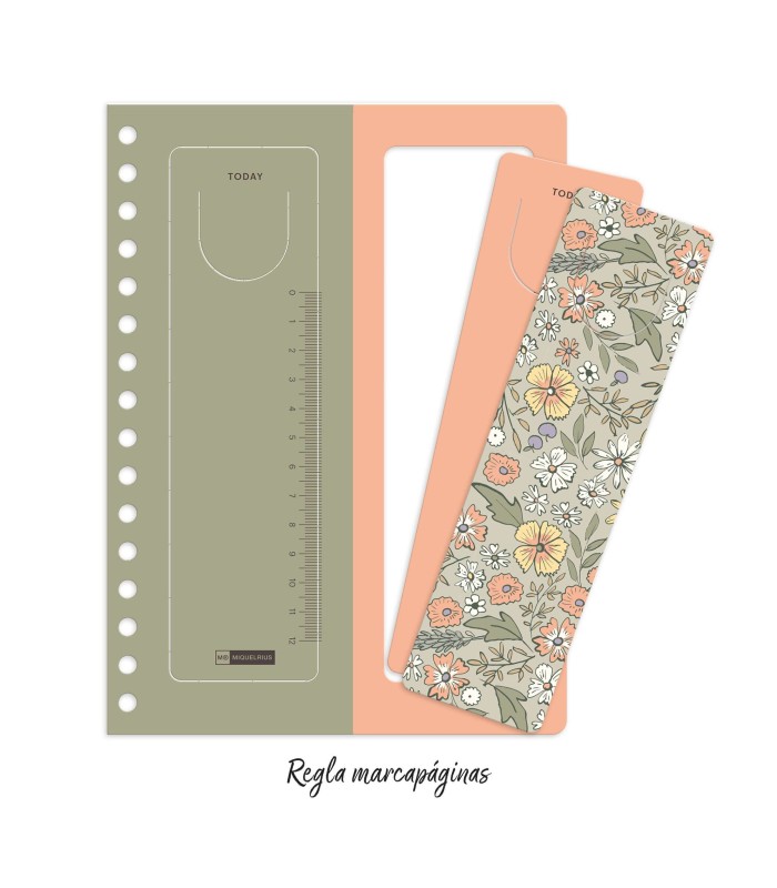 AGENDA PLUS WIRE-O DIA PAGINA TAUPE LIBERTY 2027 MIQUELRIUS