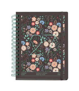 AGENDA PLUS WIRE-O DIA PAGINA BROW LIBERTY 2027 MIQUELRIUS