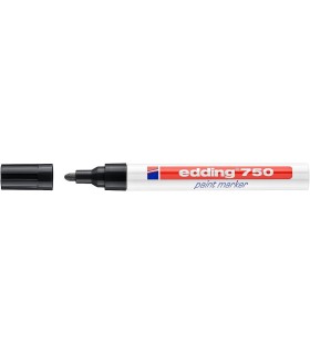 ROTULADOR EDDING 750 TINTA OPACA NEGRO