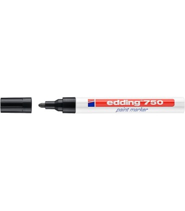 ROTULADOR EDDING 750 TINTA OPACA NEGRO
