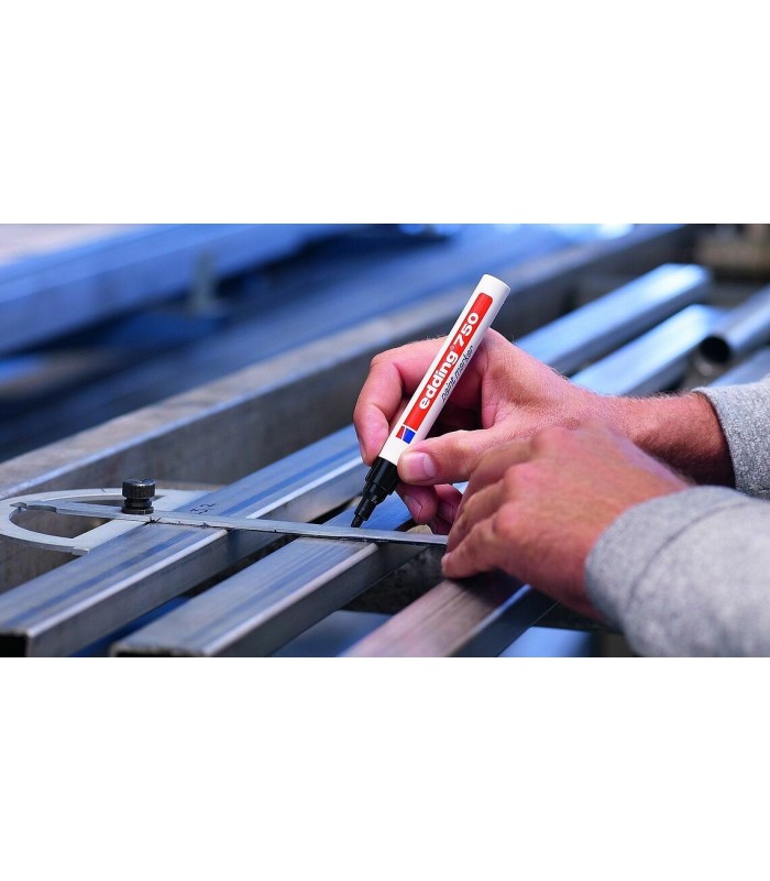 ROTULADOR EDDING 750 TINTA OPACA NEGRO