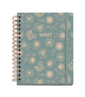 AGENDA PLUS WIRE-O DIA PAGINA GOOD FORTUNE 2027 MIQUELRIUS