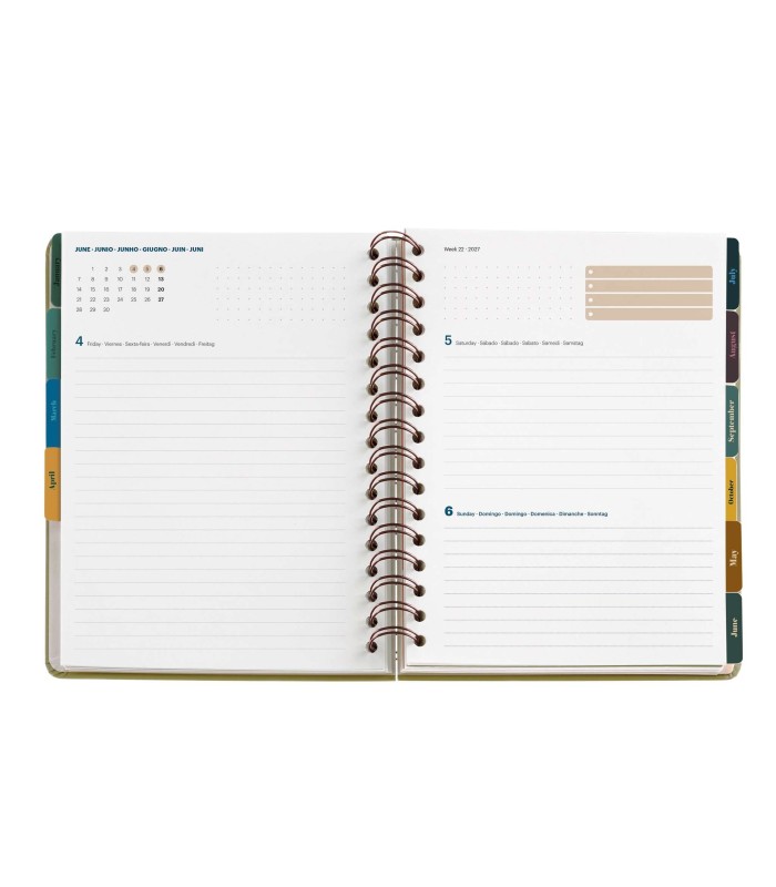 AGENDA PLUS WIRE-O DIA PAGINA GOOD FORTUNE 2027 MIQUELRIUS