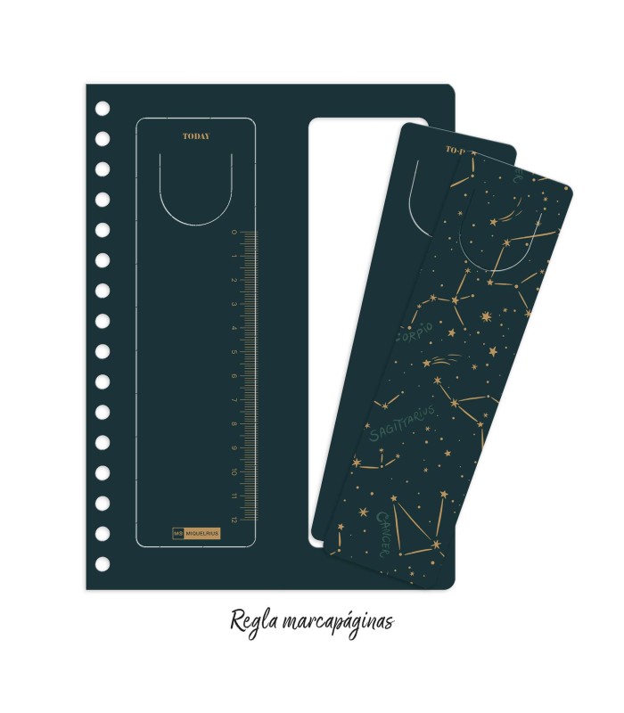 AGENDA PLUS WIRE-O DIA PAGINA CONSTELLATIONS 2027 MIQUELRIUS