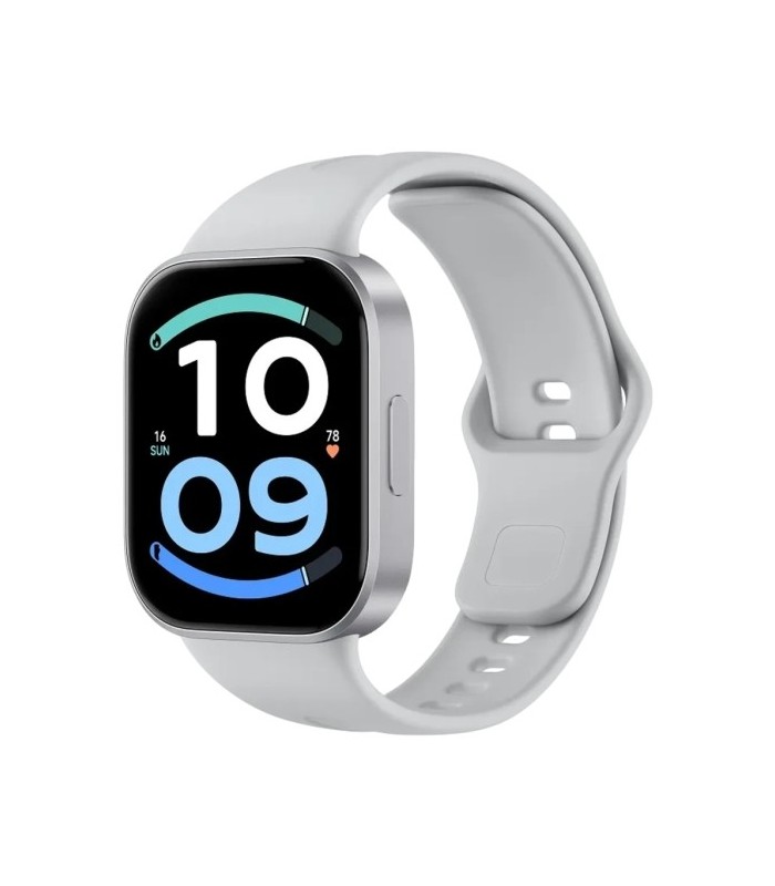 SMARTWACH XIAOMI REDMI WATCH 6 ACTIVE PLATA - PANTALLA 2 07" - AUTONOMIA HASTA 24 DIAS