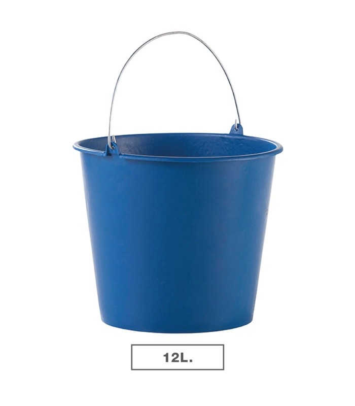 CUBO REDONDO CON ASA GSC 12 LITROS AZUL