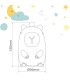 LUZ DE NOCHE INFANTIL LED CAPIBARA 1W GSC LUZ RGB - BATERIA RECARGABLE