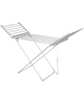 TENDEDERO ELECTRICO PLEGABLE HAMNA GSC PLATEADO - POTENCIA MAX  230W