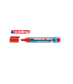ROTULADOR EDDING 383 FLIPCHARTS ROJO