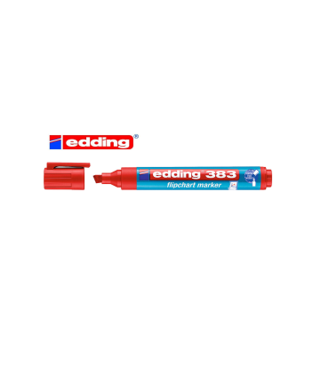ROTULADOR EDDING 383 FLIPCHARTS ROJO