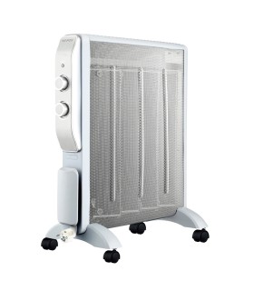 RADIADOR DE MICA SENBAG NAIROS GSC BLANCO - POTENCIA MAX  2000W - TRIPLE SISTEMA SEGURIDAD